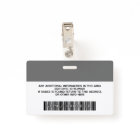 Custom Employee - Photo, Bar Code, Logo, Name