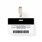 Custom Employee - Photo, Bar Code, Logo, Name