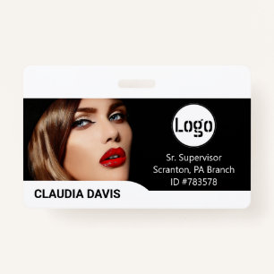 Custom Employee Photo,Name , Logo , Badge