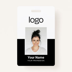 Custom Employee Photo Name Tag Badges
