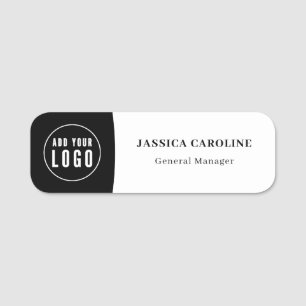 Custom Employee Pin Name Tag or Magnetic with Logo