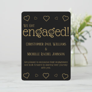 Custom Engagement Announcement