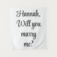 Custom Engagement Personalized Will you marry me