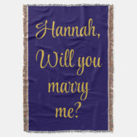 Custom Engagement Personalized Will you marry me