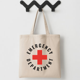 Custom ER Nurse Tote Bag Emergency Department Gift