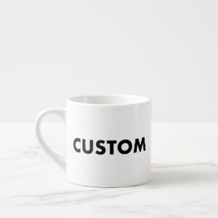 Custom Espresso Cup Blank Template