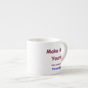 Custom Espresso Mug to Personalize 6oz