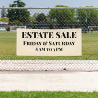 Custom Estate Sale Banner