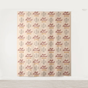 Custom Event Party Backdrop Step and Repeat Tapestry