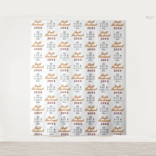 Custom Event Step and Repeat Party Backdrop Tapestry