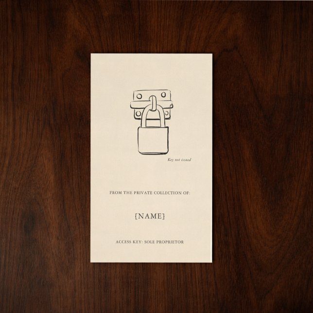 Custom Ex Libris Bookplate Sticker | Dark Academia (Bookplates Dark academia )