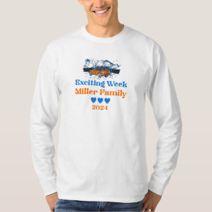 Custom Exciting Week Family Reunion Road Trip T-Shirt