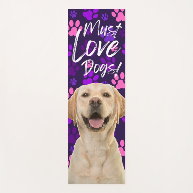 Custom Extra Long 72 x 24 in Yoga Mat (Front)