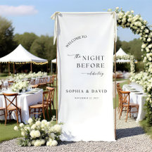 Custom Fabric Wedding Welcome Sign, Cotton Wedding