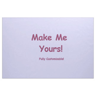 Custom Fabric You Design!