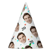 Custom Face 20th 30th 40th 50th 60th 70th Birthday