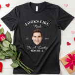 Custom Face Bachelorette Bach Party Favours Bride T-Shirt<br><div class="desc">Custom Face Bachelorette Bach Party Favours Bride T-Shirt</div>