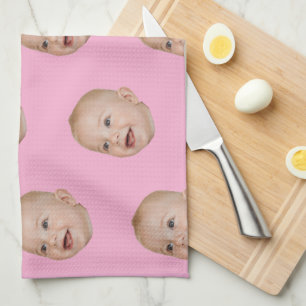 Custom Face Baking Gift Personalized Grandma’s Kitchen Towel