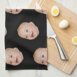 Custom Face Baking Gift Personalized Grandma’s Kitchen Towel<br><div class="desc">Custom Face Baking Gift Personalized Grandma’s kitchen towel</div>