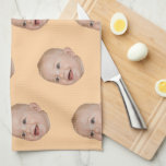 Custom Face Baking Gift Personalized Grandma’s Kitchen Towel<br><div class="desc">Custom Face Baking Gift Personalized Grandma’s kitchen towel</div>