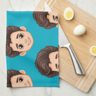Custom Face Baking Gift Personalized Grandma’s Kitchen Towel