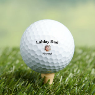 Custom Face Best Dad MichaelNew Dad Personalized G Golf Balls