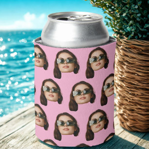 Custom Face Birthday Favours Bachelor Party Can Cooler