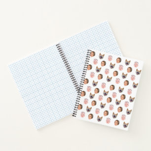 Custom Face, Custom Photo, Family Gift Notebook