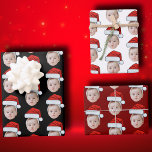 Custom Face Head Photo Santa Hat Christmas Wrapping Paper Sheet<br><div class="desc">Funny Custom Face Head Photo Santa Hat Christmas, Replace the face of this baby with your favourite photo (make sure to crop as much to the face as possible and use an app to remove the background) and personalize this funny Christmas Holiday Wrapping Paper with your kid, husband, or boyfriend...</div>