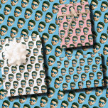 Custom Face Head  Wedding Bridal Shower Party Face Wrapping Paper Sheet<br><div class="desc">Custom Face Head Wedding Bridal Shower Party Props Graduation, Replace the face with your favourite photo (make sure to crop as much to the face as possible and use an app to remove the background) and personalize this funny Christmas Holiday Wrapping Paper with your kid, husband, or boyfriend on it!...</div>