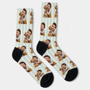 Custom Face kids pets Personalized Photo Picture Socks