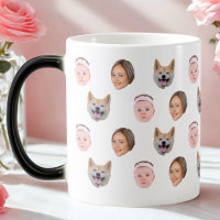 Custom Face Mug, Custom Photo mug, Family Gift 