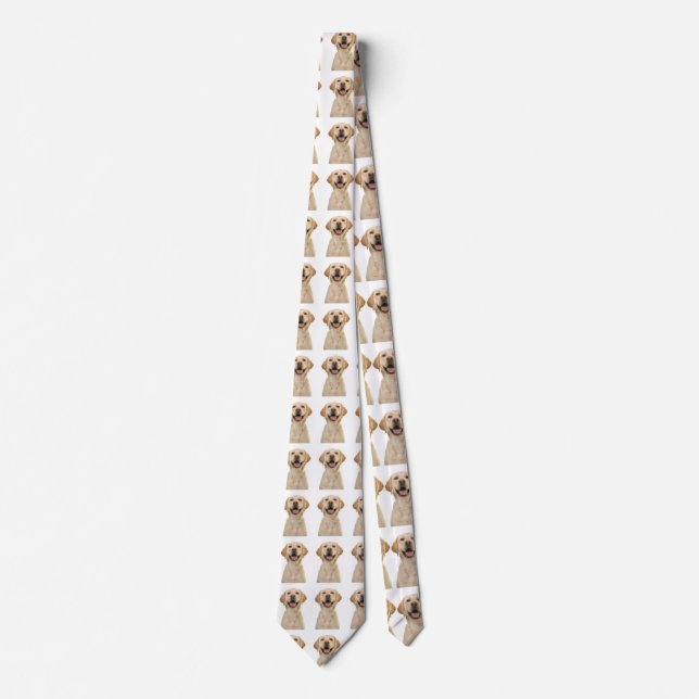 Custom Face Necktie, Custom Pet Personalized  Tie (Front)