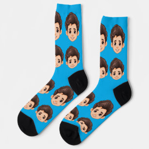 Custom Face Personalized Photo Picture  Socks