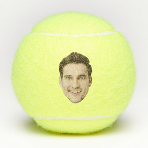 Custom Face Photo Personalized Party Favours Tennis Balls