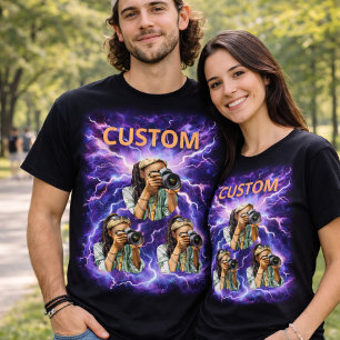 Custom Face Shirt – Personalized Photo T-Shirt Gif