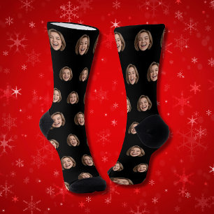 Custom Face Socks Personalized Photo