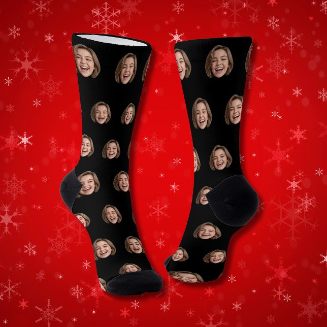 Custom Face Socks Personalized Photo (Creator Uploaded)