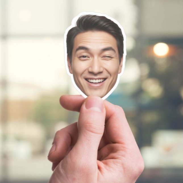 Custom Face Sticker – Personalized Realistic Head  (Creator Uploaded)