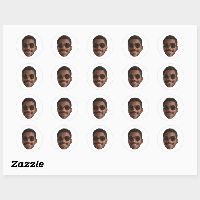 Custom Face Stickers (Sheet)