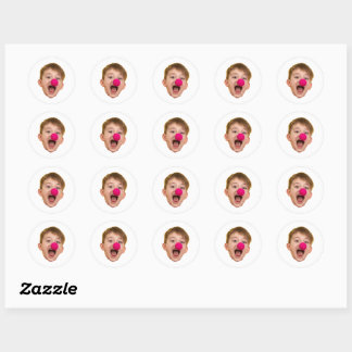 Custom Face Stickers Personalized Face Photo