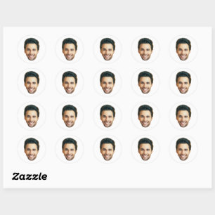 Custom Face Stickers Personalized Face Photo
