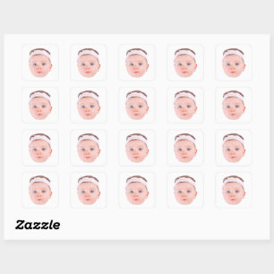Custom Face Stickers Personalized Face Photo