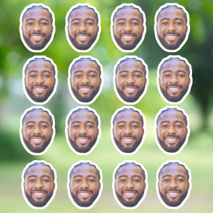 Custom Face Stickers Personalized Face Photo 