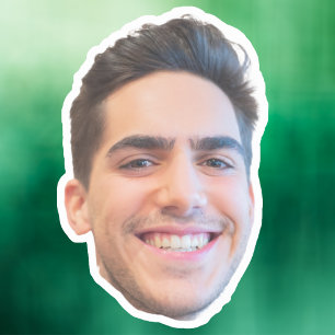 Custom Face Stickers, Personalized Face, Photo