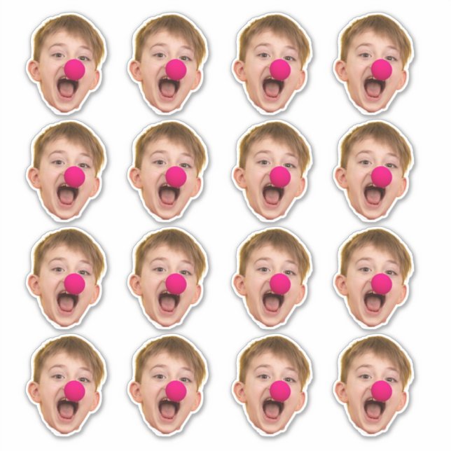 Custom Face Stickers | Personalized Photo Face (Front)