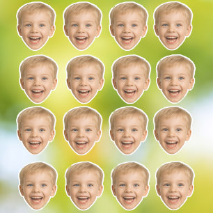 Custom Face Stickers Personalized Photo Face