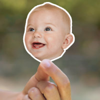 Custom Face Stickers Personalized Picture Logo