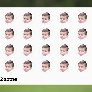 Custom Face Stickers Personalized Picture Photo