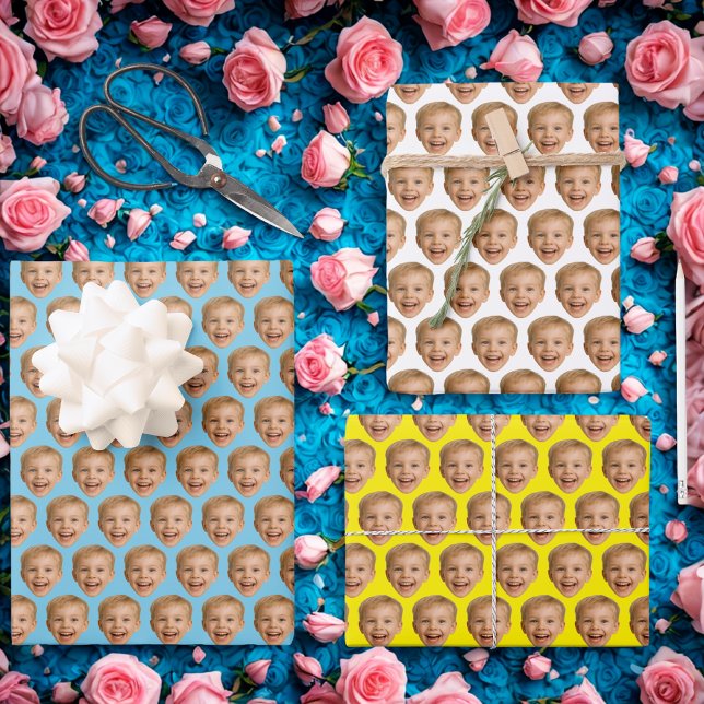 Custom Face Wrapping Paper | Custom Face Gift Wrap (Creator Uploaded)